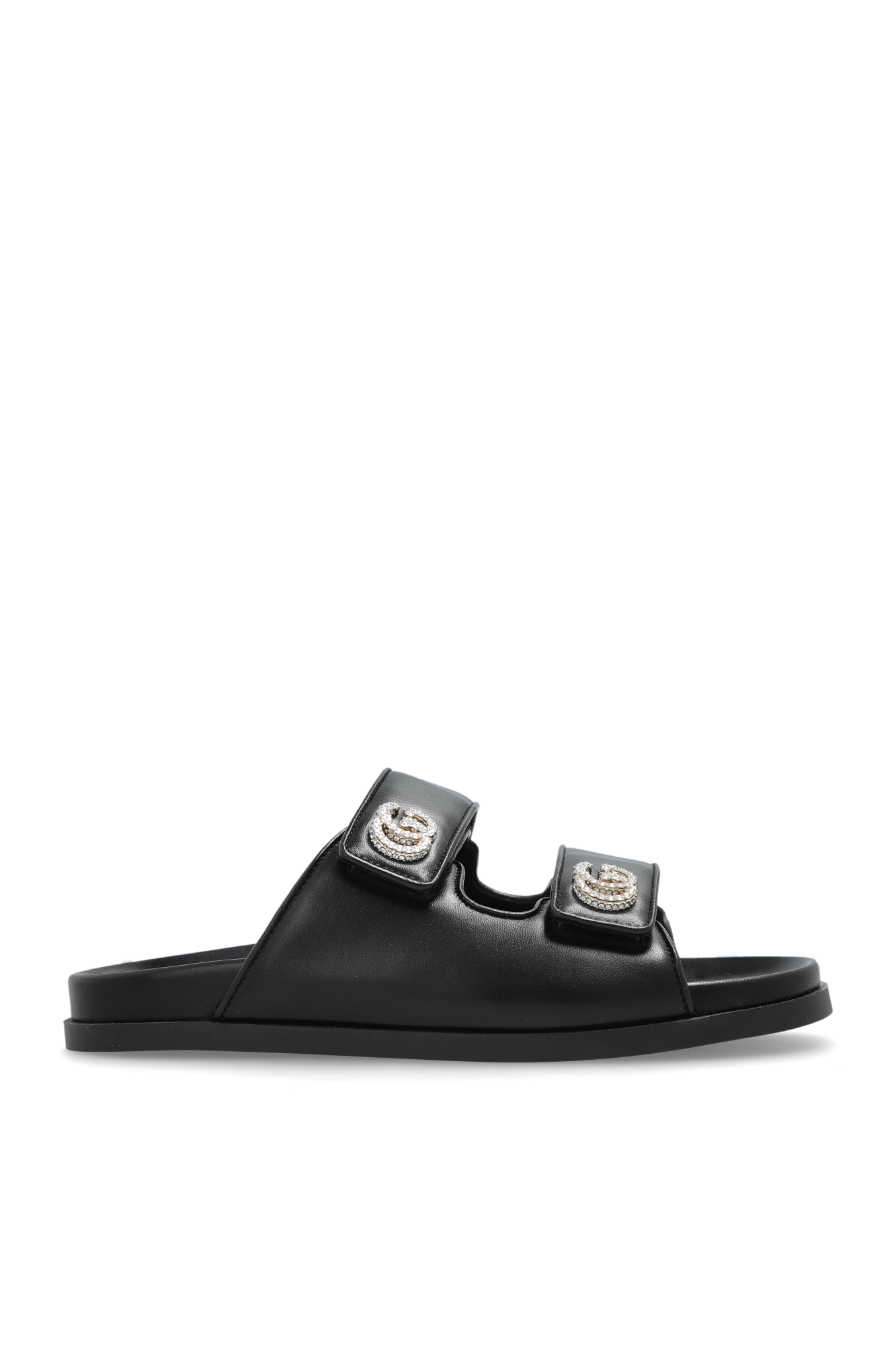 GUCCI|SANDALS (816633 AAEKU 1000) Gucci Leather slides | Women's Shoes | Vitkac